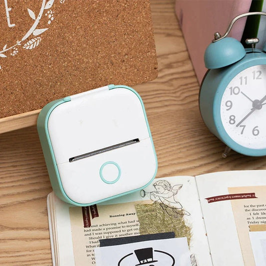 PrintAura Mini Pocket Printer | Portable, Inkless Thermal Printer for Photos, Notes, and Documents