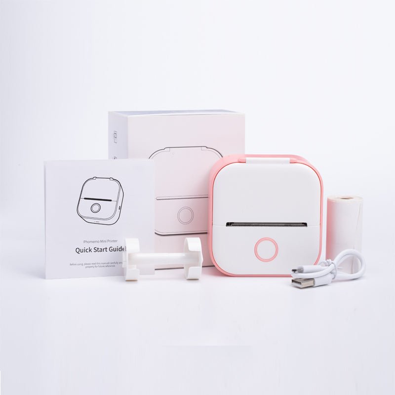 PrintAura Mini Pocket Printer | Portable, Inkless Thermal Printer for Photos, Notes, and Documents