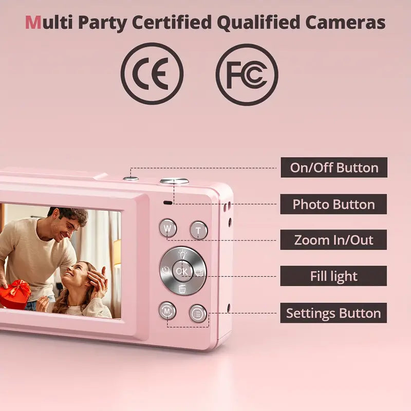 RETROPIX – Vintage Digital Camera with Modern Technology