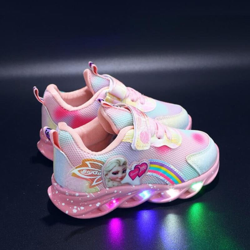 PIXIEFLARE – Prinzessinnen-LED-Sneaker für Kinder mit sicherem Traktionsdesign 8