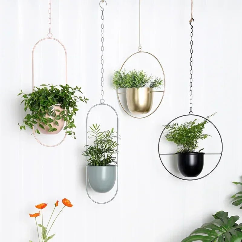 PLANTFORM – More modern, minimalist wall hanging with adjustable chain for a clear interior 1