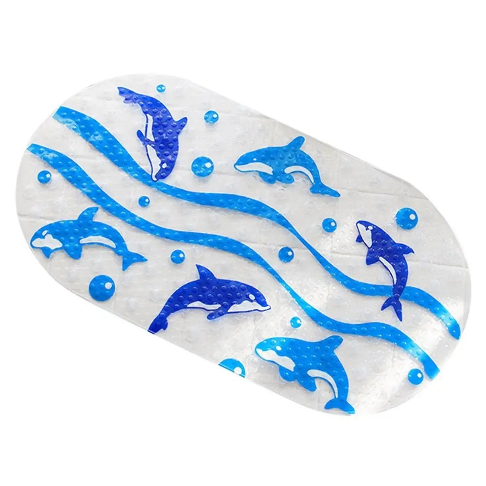 PLAYMATIX – Bunte, rutschfeste PVC-Badematte mit Cartoon-Motiven für mehr Sicherheit bei Kindern 9