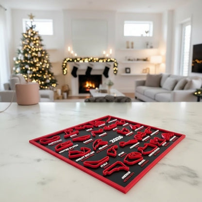 PLA PACE – Umweltfreundlicher, 3D-gedruckter Rennkalender und Display 0