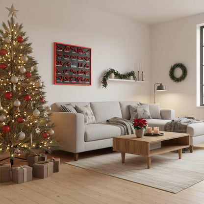 PLA PACE – Umweltfreundlicher, 3D-gedruckter Rennkalender und Display 1