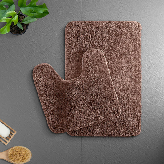 PLUSHDRY – Ultraweiche Mikrofaser-Badematte mit schneller Saugfähigkeit und Rutschfestigkeit 0