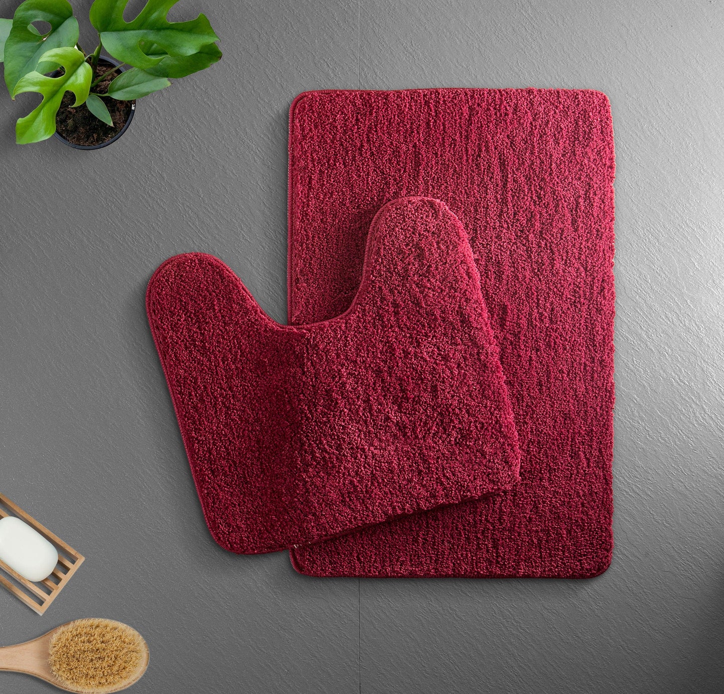 PLUSHDRY – Ultraweiche Mikrofaser-Badematte mit schneller Saugfähigkeit und Rutschfestigkeit 15