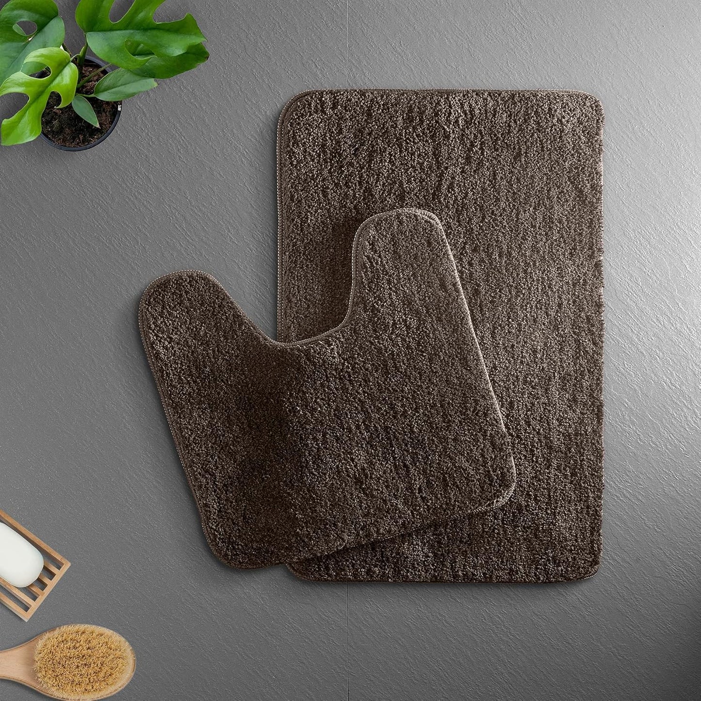 PLUSHDRY – Ultraweiche Mikrofaser-Badematte mit schneller Saugfähigkeit und Rutschfestigkeit 18