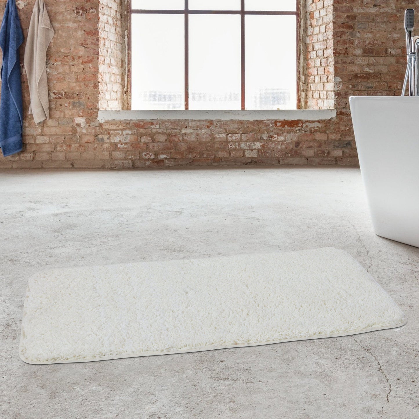 PLUSHDRY – Ultraweiche Mikrofaser-Badematte mit schneller Saugfähigkeit und Rutschfestigkeit 6