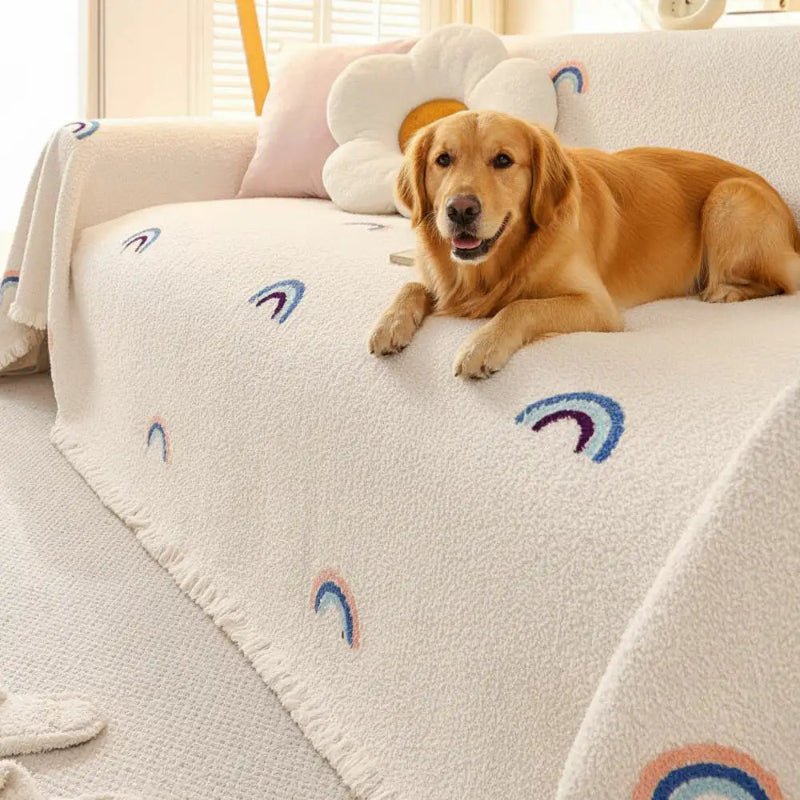 PLUSHGROVE – Weihnachts-Plüsch-Sofadecke mit festlichem Baumdesign und ultraweichem Komfort 2