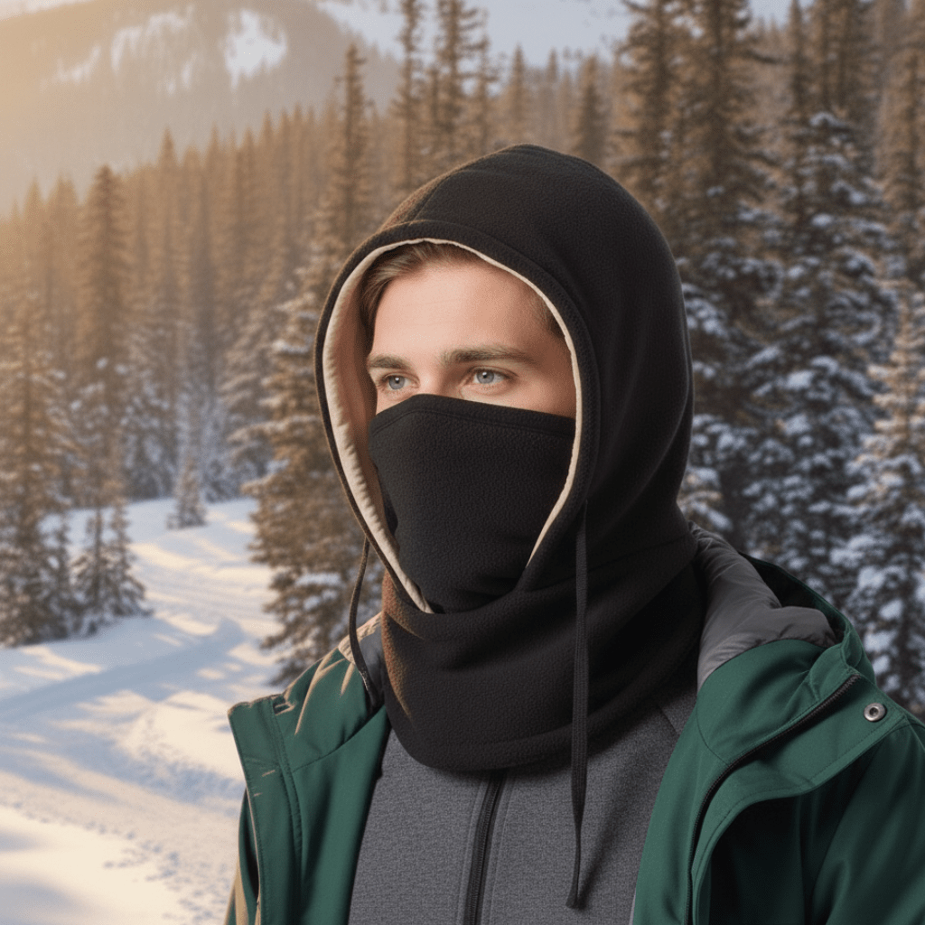 POLARCAP – Winddichte Unisex-Wintermütze mit vollständig schützendem Nackenschutz 0