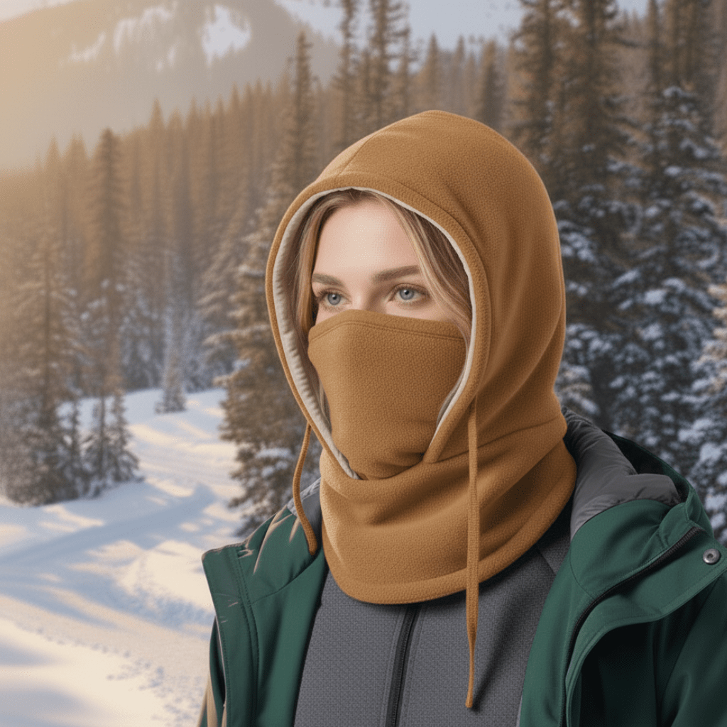 POLARCAP – Winddichte Unisex-Wintermütze mit vollständig schützendem Nackenschutz 6