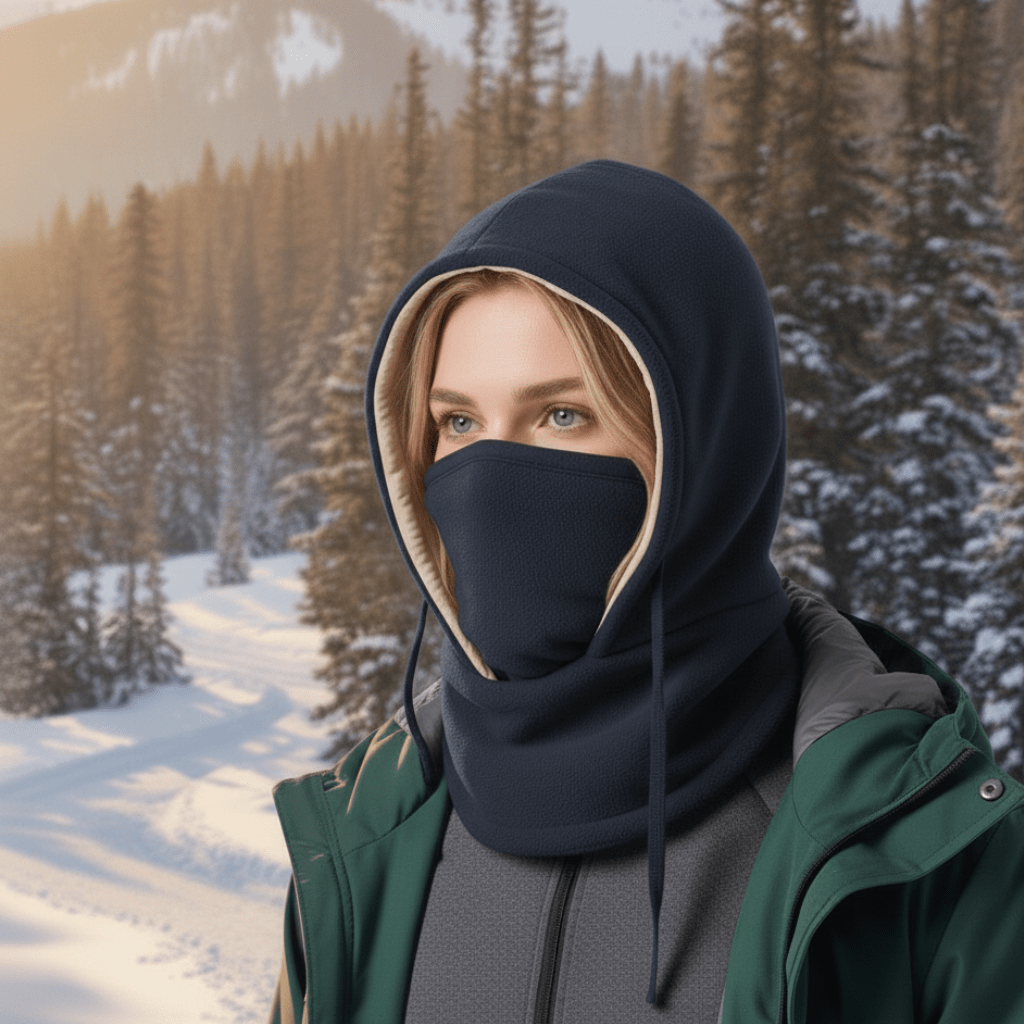POLARCAP – Winddichte Unisex-Wintermütze mit vollständig schützendem Nackenschutz 8