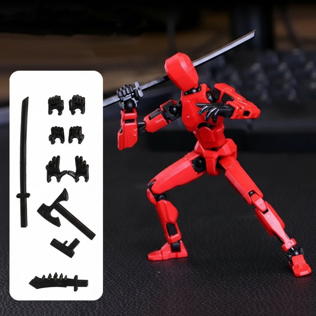 POSEMECH – 3D-Actionfigur mit Mehrgelenkbewegung 11