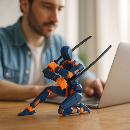 POSEMECH – 3D-Actionfigur mit Mehrgelenkbewegung 3