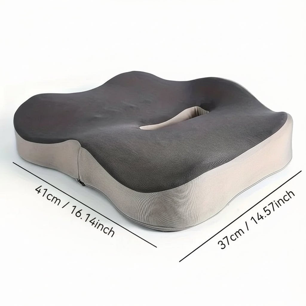 POSTUREPAD – Ergonomisches Bürositzkissen mit konturierter Rückenlehne aus Memory-Schaum 5