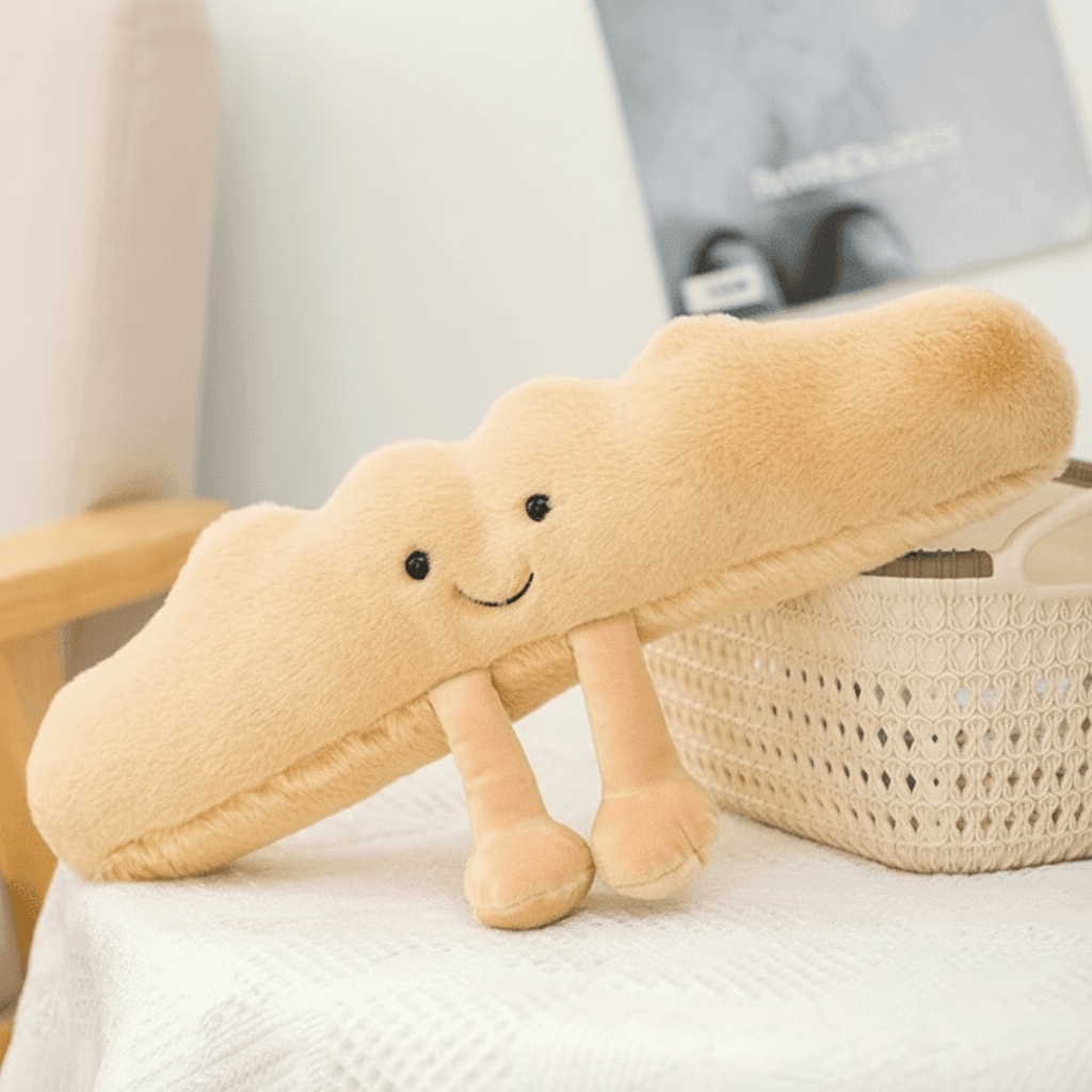 PRETZELPALS – Weiches Brezel-Croissant-Plüschtier für Kinder und Erwachsene 0