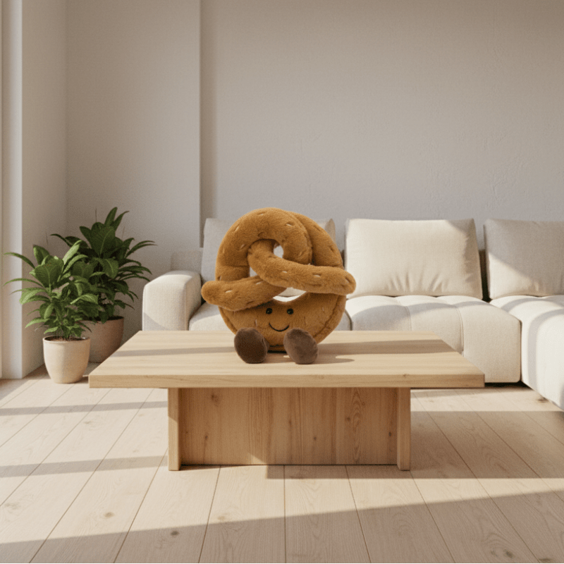 PRETZELPALS – Weiches Brezel-Croissant-Plüschtier für Kinder und Erwachsene 3