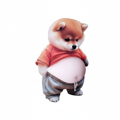 PUPPILO – Niedlicher Shiba-Hund-Silikonaufkleber zum Schutz vor Kratzern und Stößen 6