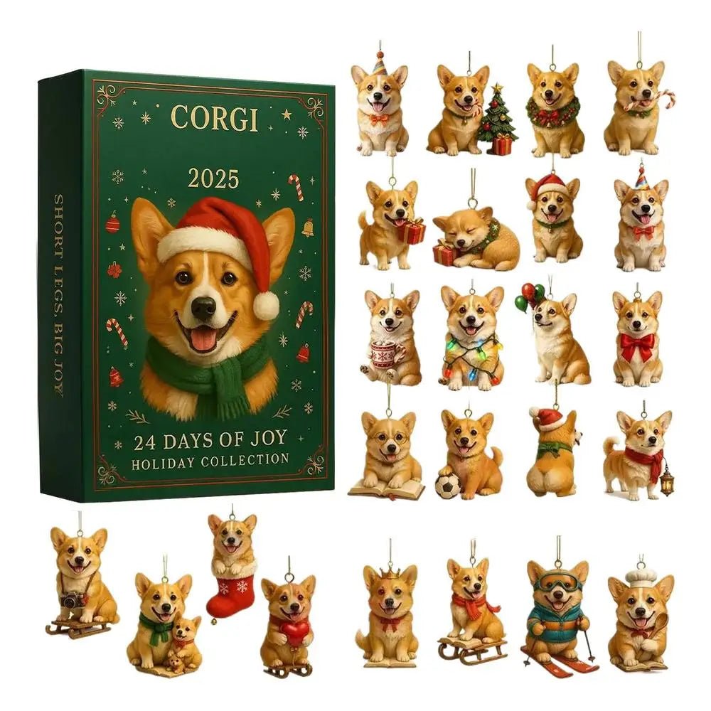 PUPPYMAS – Acryl-Adventskalender 2025 mit Hunden und 24-tägigem Weihnachtscountdown 0