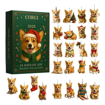PUPPYMAS – Acryl-Adventskalender 2025 mit Hunden und 24-tägigem Weihnachtscountdown 0