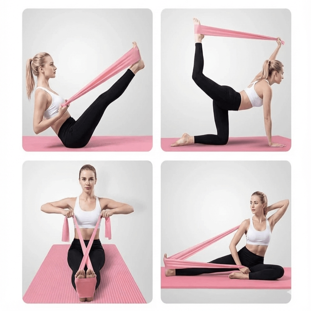 PUREBAND – Latexfreie Widerstandsbänder für Ganzkörper-Fitness 0