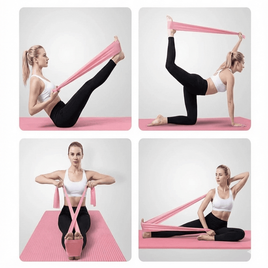 PUREBAND – Latexfreie Widerstandsbänder für Ganzkörper-Fitness 0