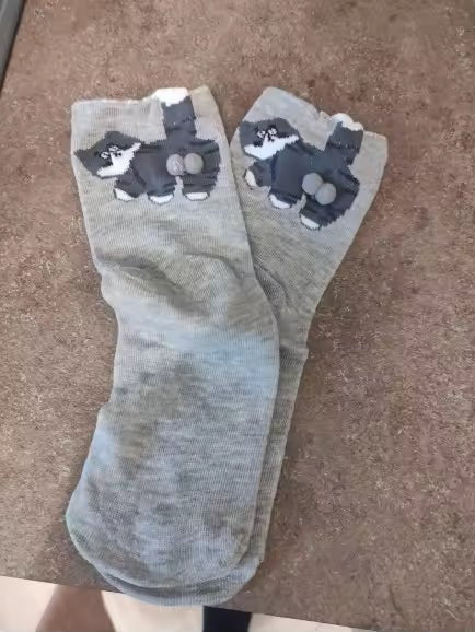 PURRSOX – Kuschelige, mittelhohe Socken mit Katzenmotiv, weich, atmungsaktiv, Unisex für ganztägigen Tragekomfort 6