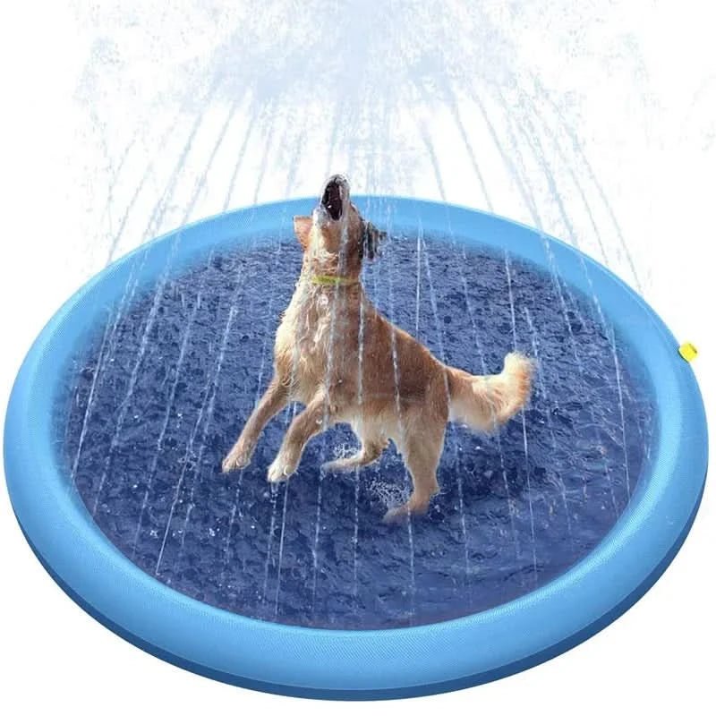 Variant image for Interaktives Haustier-Splash-Pad mit Wassersprinkler für erfrischenden Sommer-Spaß im Garten oder unterwegs-3