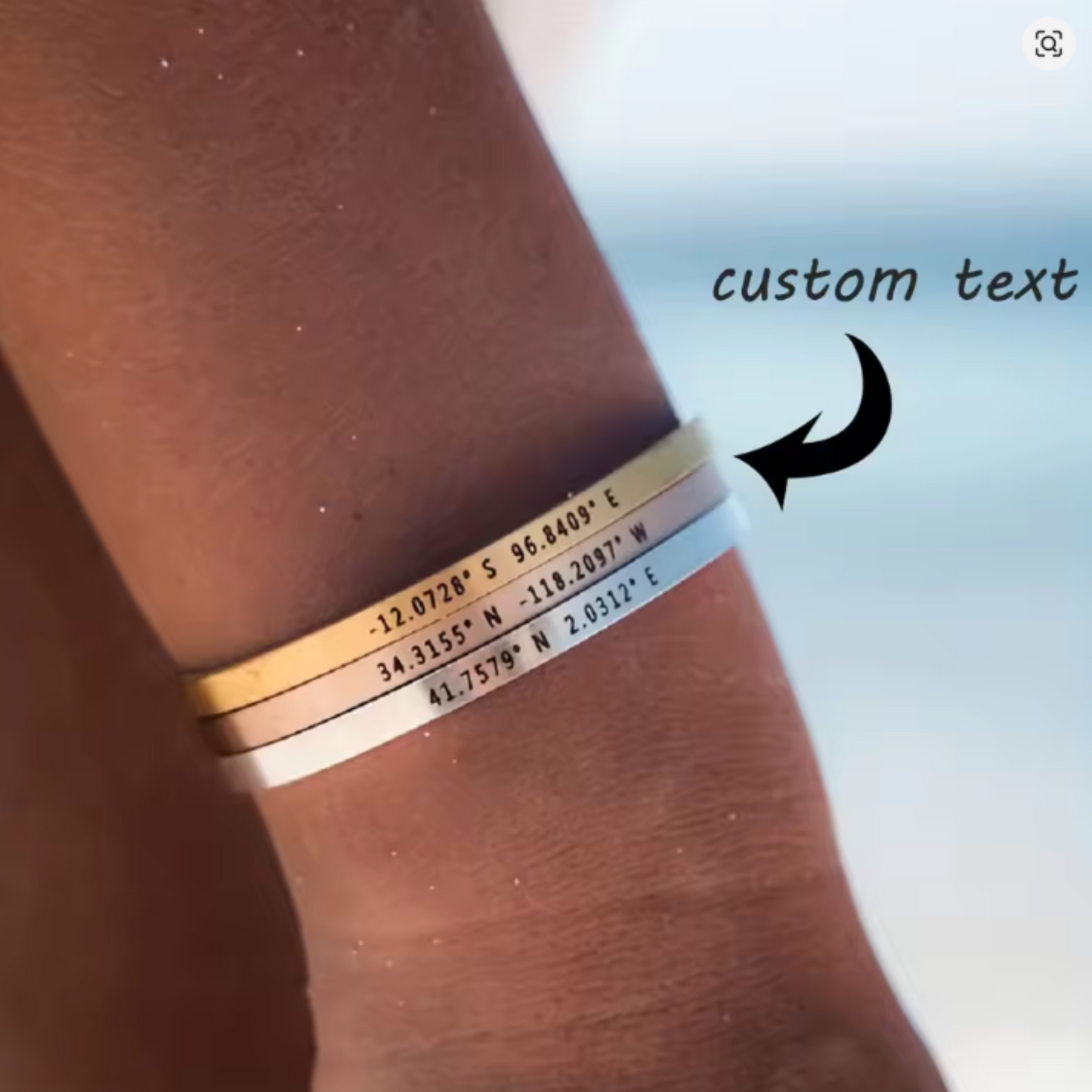 LIVAREL – Stainless Steel Bracelet with Engraving for Individual Elegance