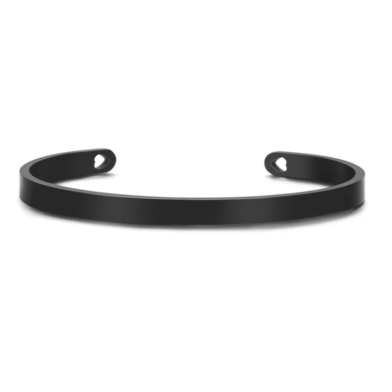 LIVAREL – Stainless Steel Bracelet with Engraving for Individual Elegance