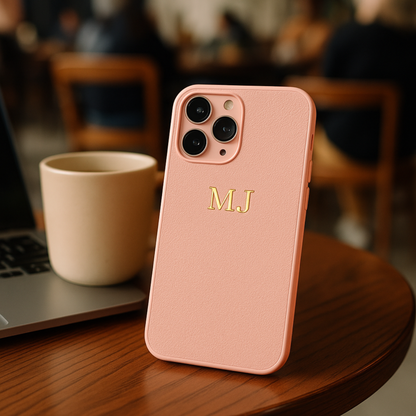 CASEVION – Personalized Leather Case for iPhone 11–17 Pro Max