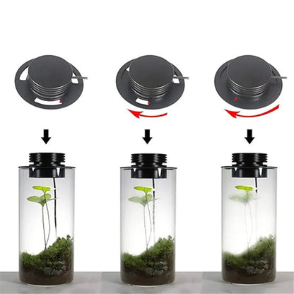 Pflanzenlampe LED Vollspektrum mit Timer und USB-Anschluss für Terrarien 4