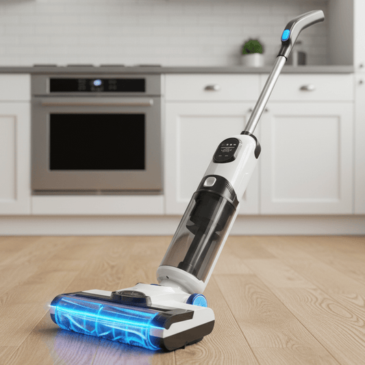VACLUX – Aspirateur sans fil 3-en-1 pour nettoyage humide et sec moderne des ménages