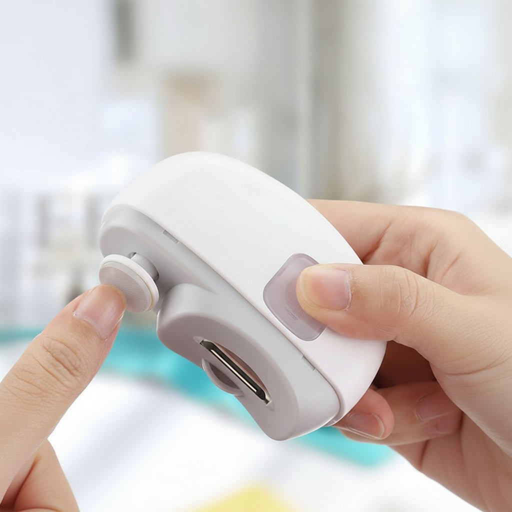 NAILIQ – Cortauñas eléctrico con función automática de corte y pulido