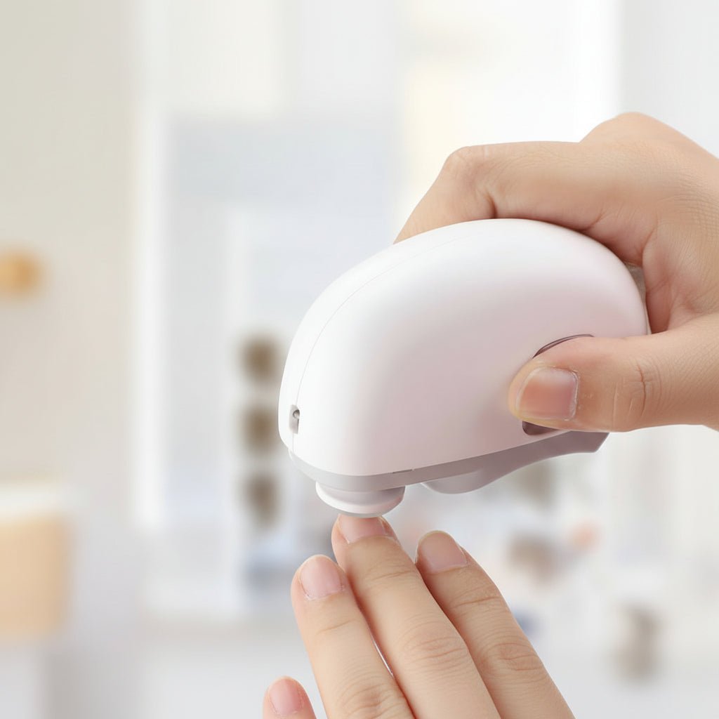 NAILIQ – Cortauñas eléctrico con función automática de corte y pulido