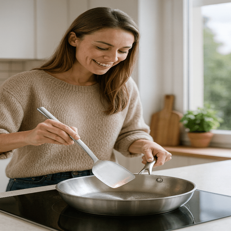 PinnaclePan – Unbeschichtete Oberfläche zum Bewahren natürlicher Aromen 1