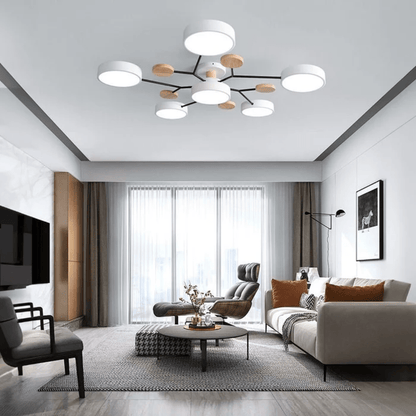 CEILUX – Lampada da soffitto LED rotonda moderna con design minimalista sottile