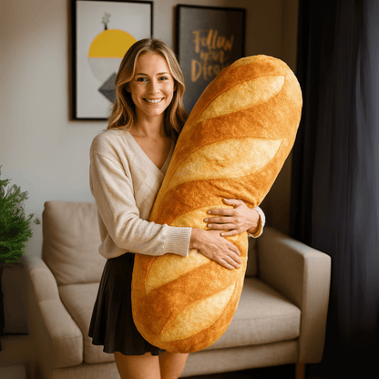 CRUSTINA – Plush Cushion in Baguette Design for Comfort & Style