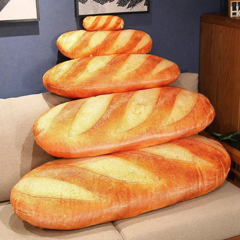 CRUSTINA – Plush Cushion in Baguette Design for Comfort & Style