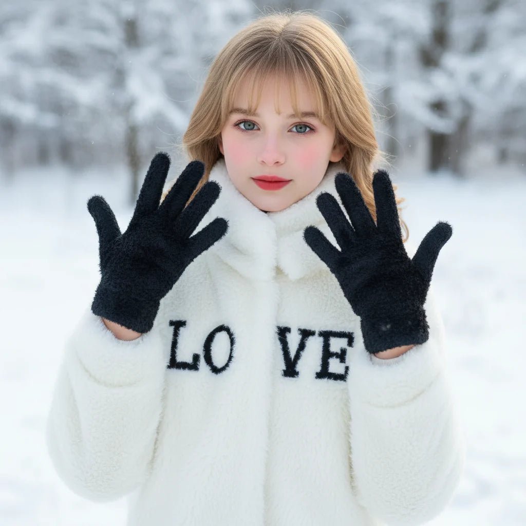 COMFYNIT – Guanti invernali soffici per un comfort termico antivento