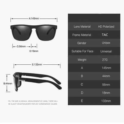 Polarisierte Sonnenbrille UV400 für Outdoor-Aktivitäten - Ergonomisches Design, Blendschutz 4