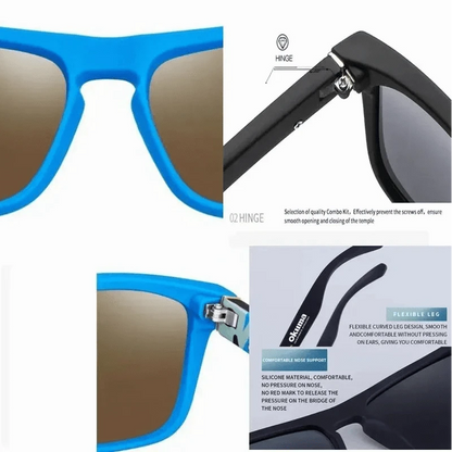 Polarisierte Sonnenbrille UV400 für Outdoor-Aktivitäten - Ergonomisches Design, Blendschutz 5