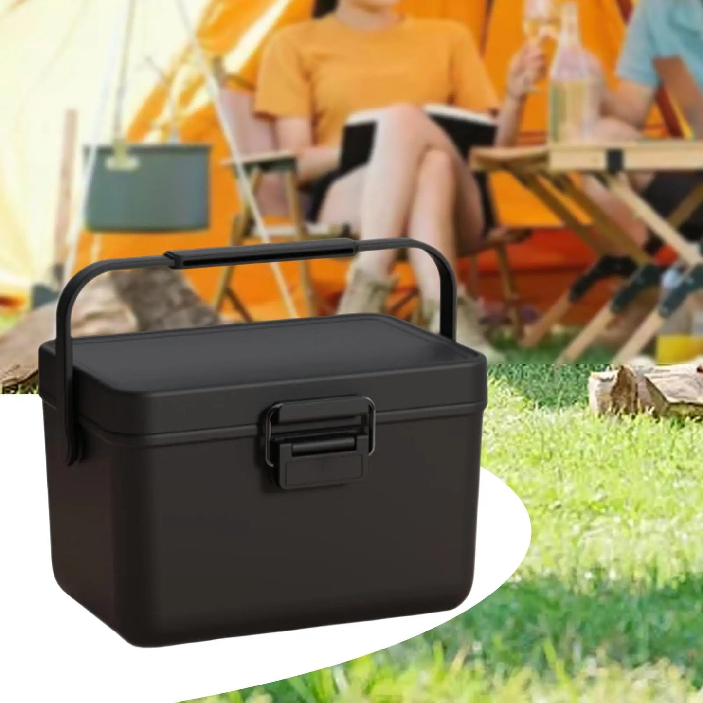 Praktische Kühlbox 3,8 l – Auslaufsichere Kühltasche Klein für Outdoor-Aktivitäten 0