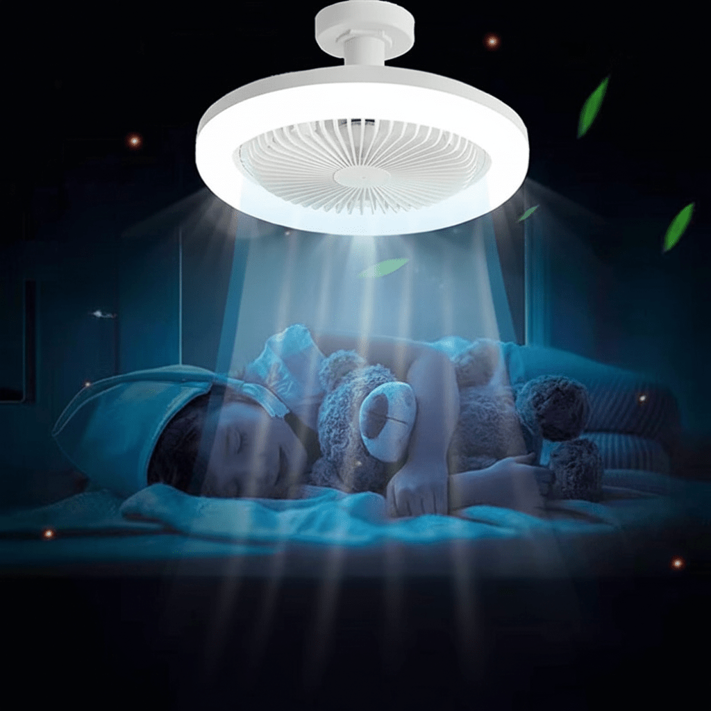Praktischer Deckenventilator Mit Licht Und Fernbedienung - Erfrischende Brise Für Jeden Raum 6