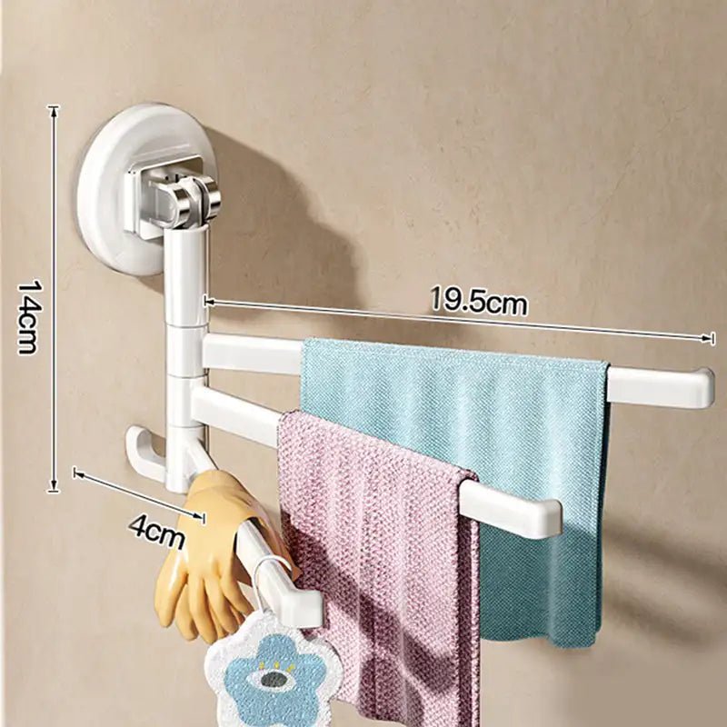 SWIVELDRY – Porte-serviettes pivotant à 180° sans perçage