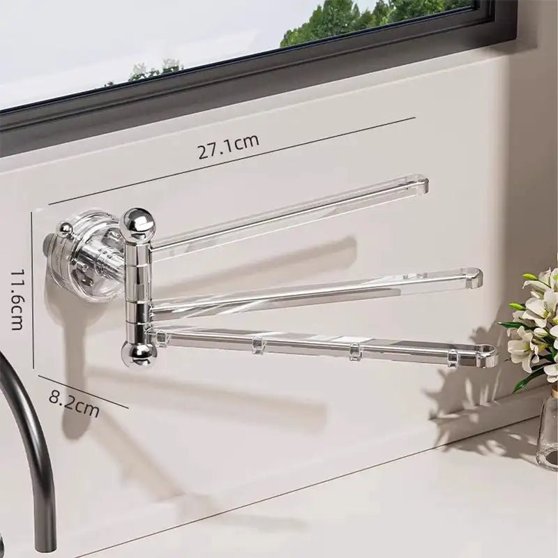 SWIVELDRY – Porte-serviettes pivotant à 180° sans perçage