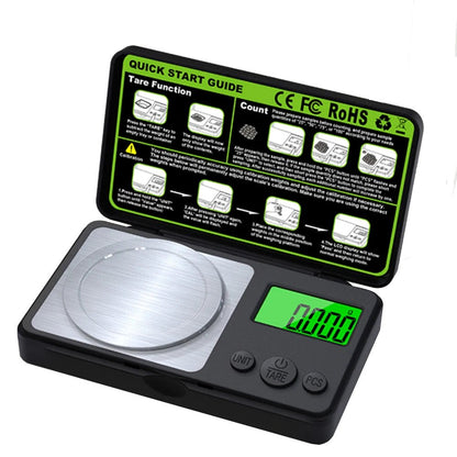 Präzise Digitale Küchenwaage - Mini Digitalwaage 100g mit Edelstahloberfläche für Exakte Messungen 6
