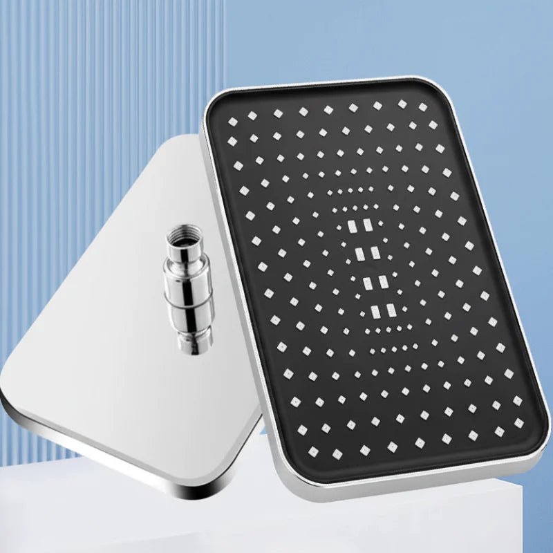 AQUAPULSE – Cabezal de ducha de lluvia ajustable 360° con boquillas antical