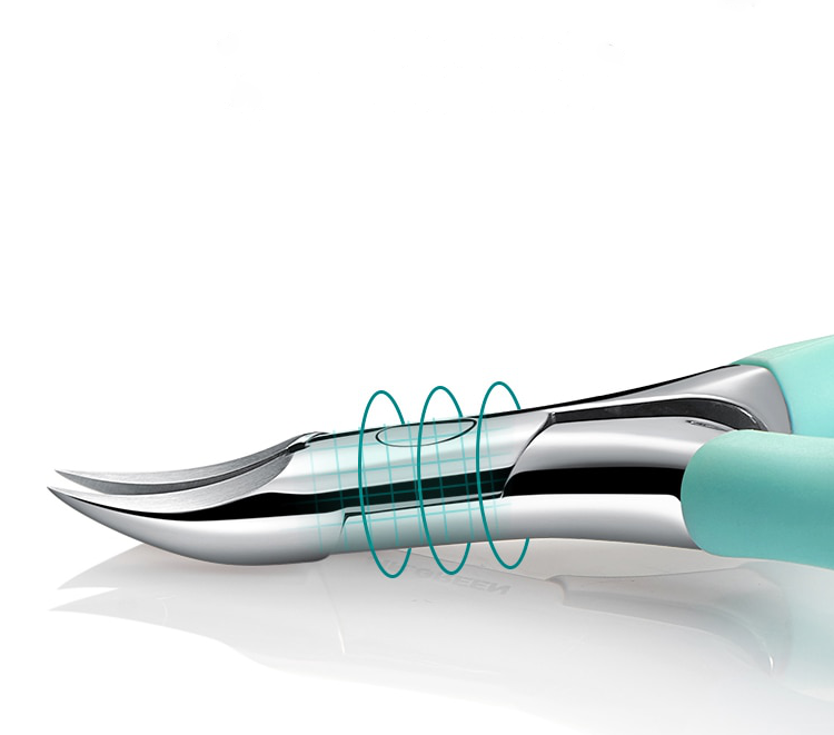 Premium teennagelknipper voor senioren – ergonomische roestvrijstalen nagelknipper
