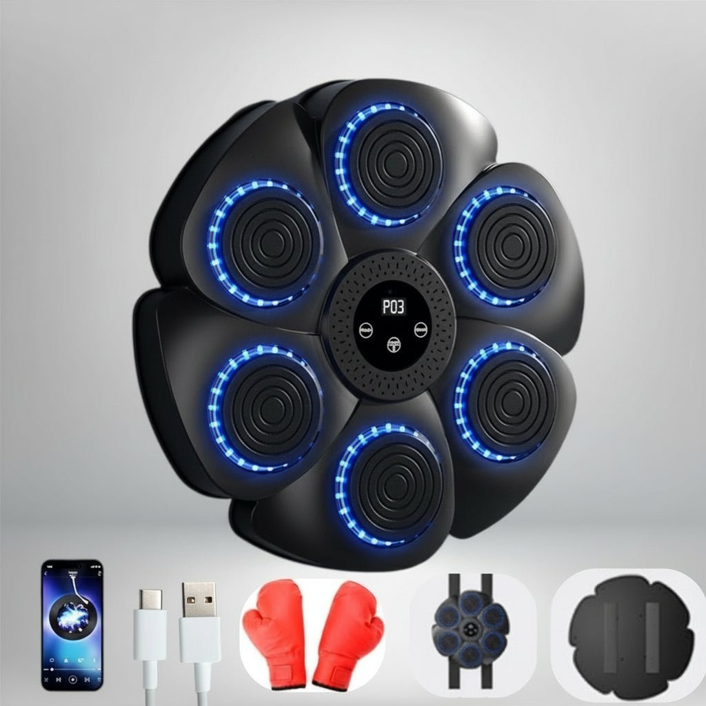 PunchTech – Intelligente Boxmaschine mit Bluetooth-Musik und RGB-Beleuchtung 8
